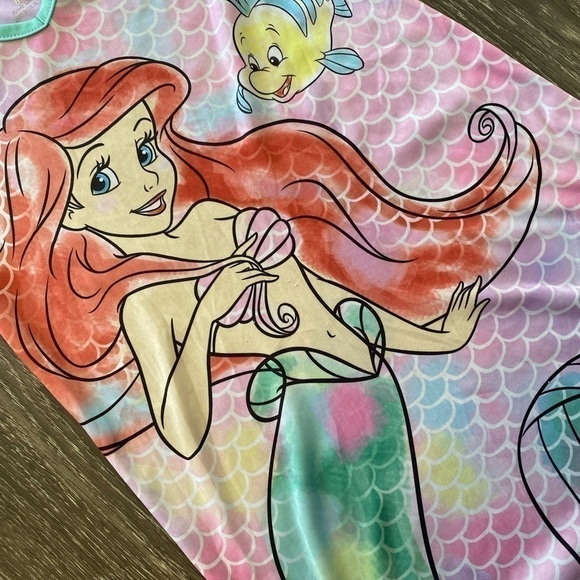Disney Little mermaid nightgown. Play. Size 6/6X - Picture 4 of 10